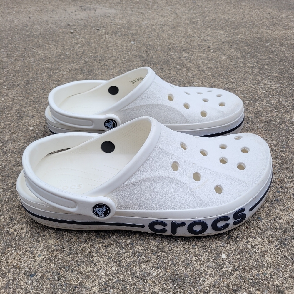 White Crocs